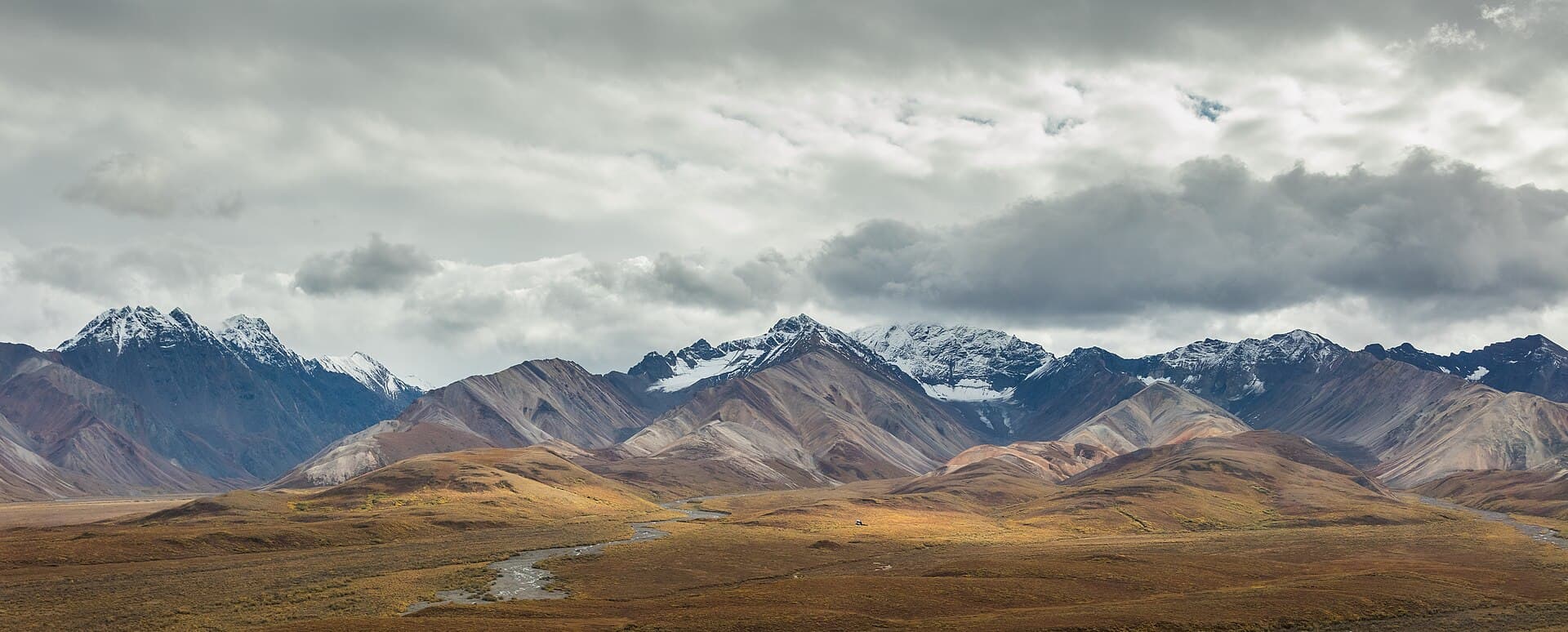 Denali rising over the Alaska range
