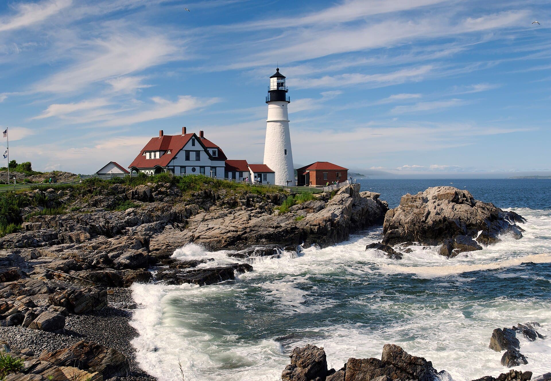 Portland Head Light on the Maine coast