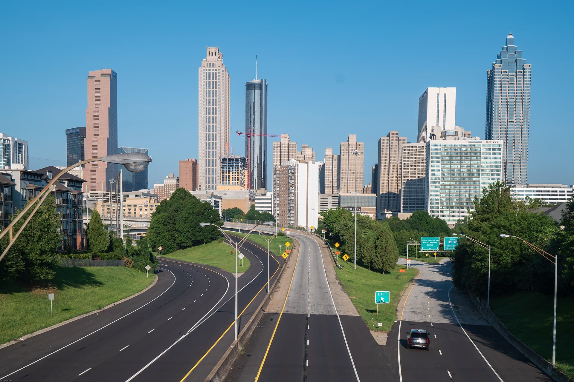 The Atlanta skyline, Georgia
