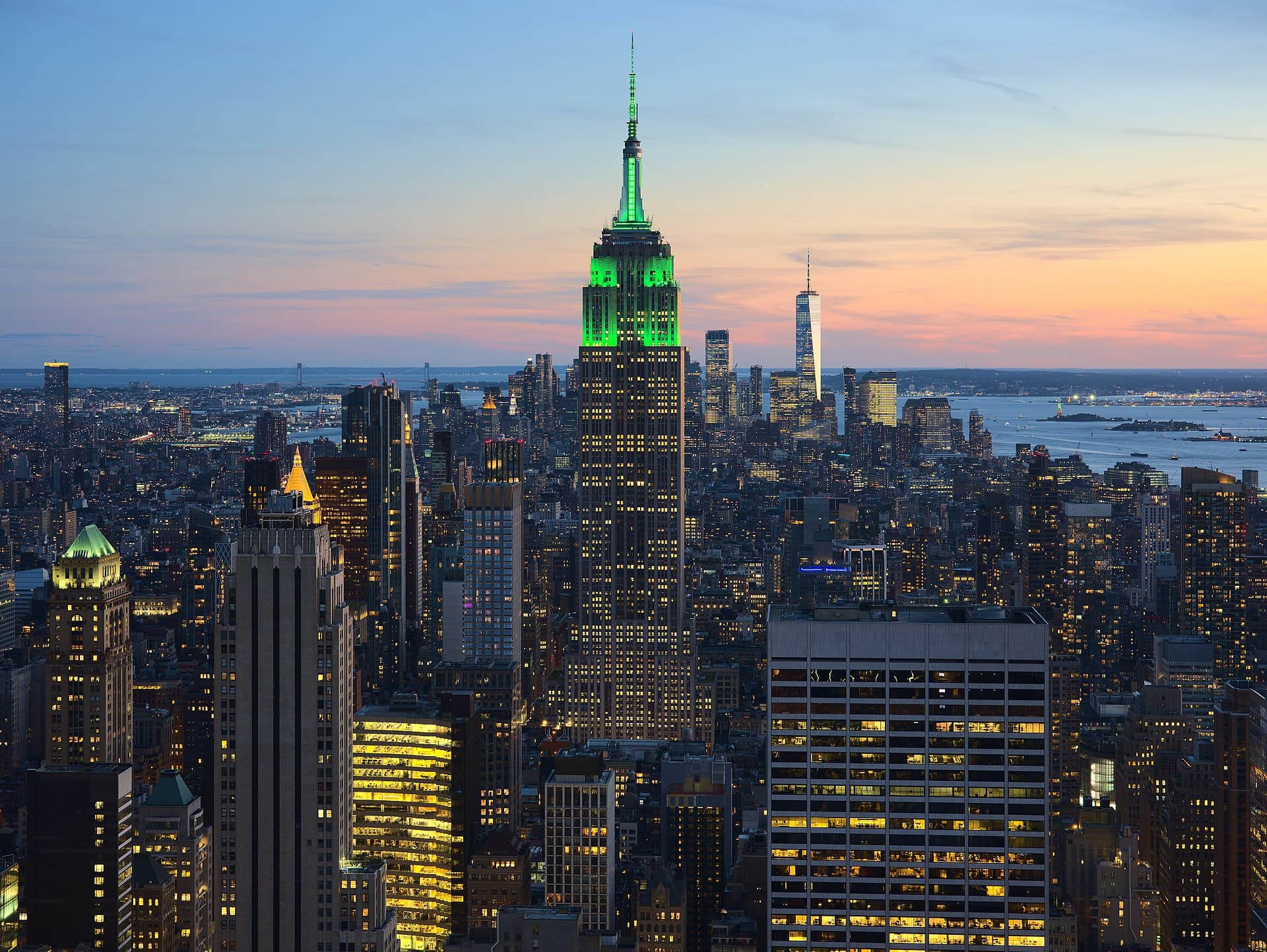 The Manhattan skyline, New York City