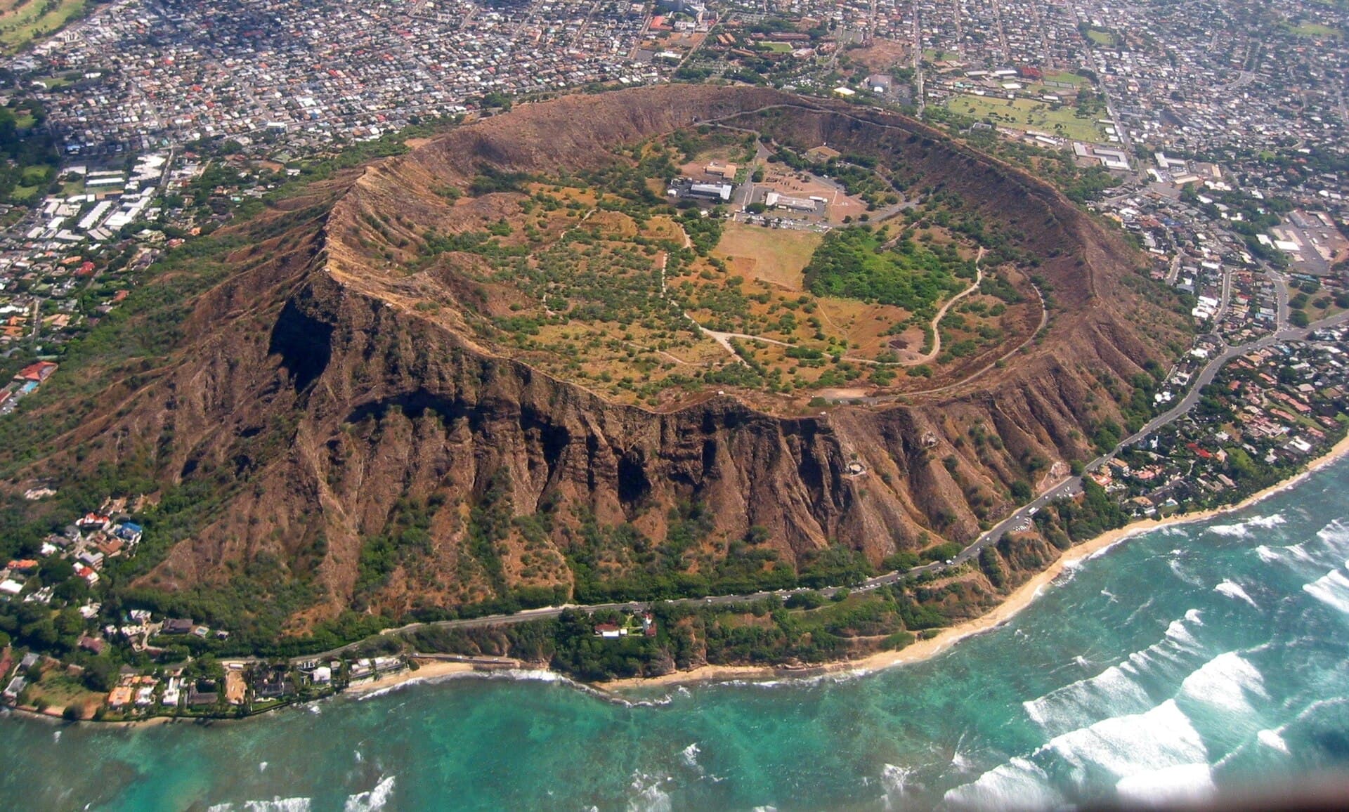 Honolulu and Diamond Head, Oahu
