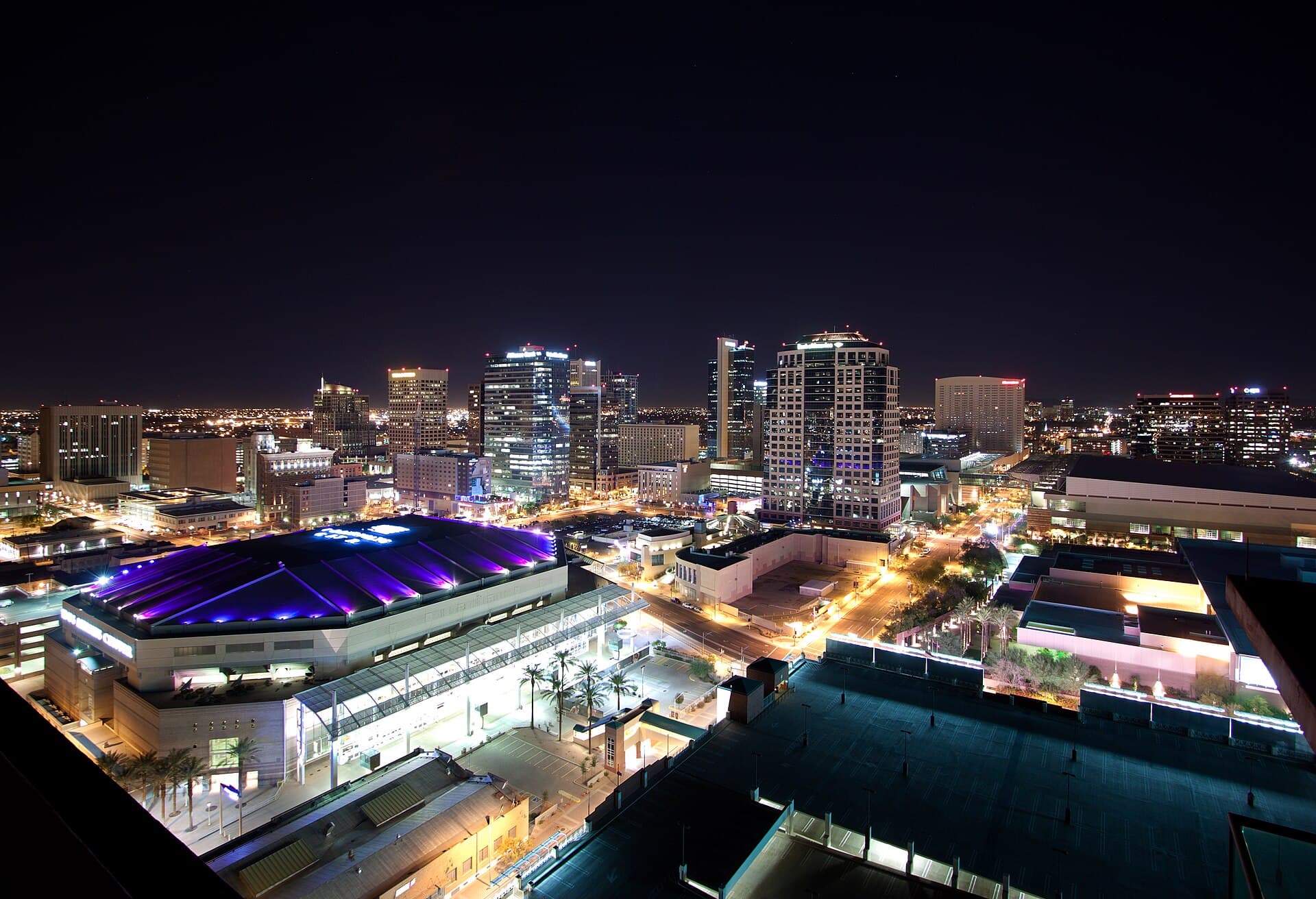 The Phoenix skyline, Arizona
