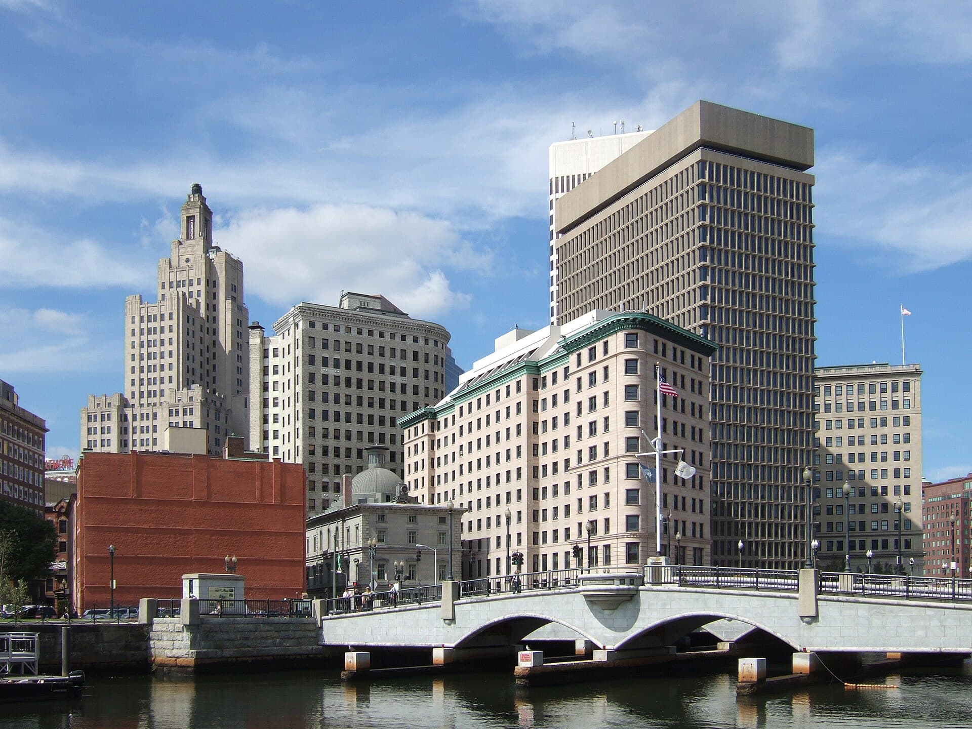 The Providence, Rhode Island skyline