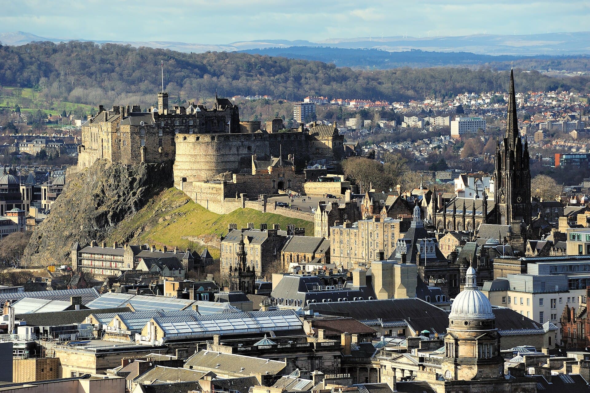 Edinburgh Castle and skyline, Scotland
