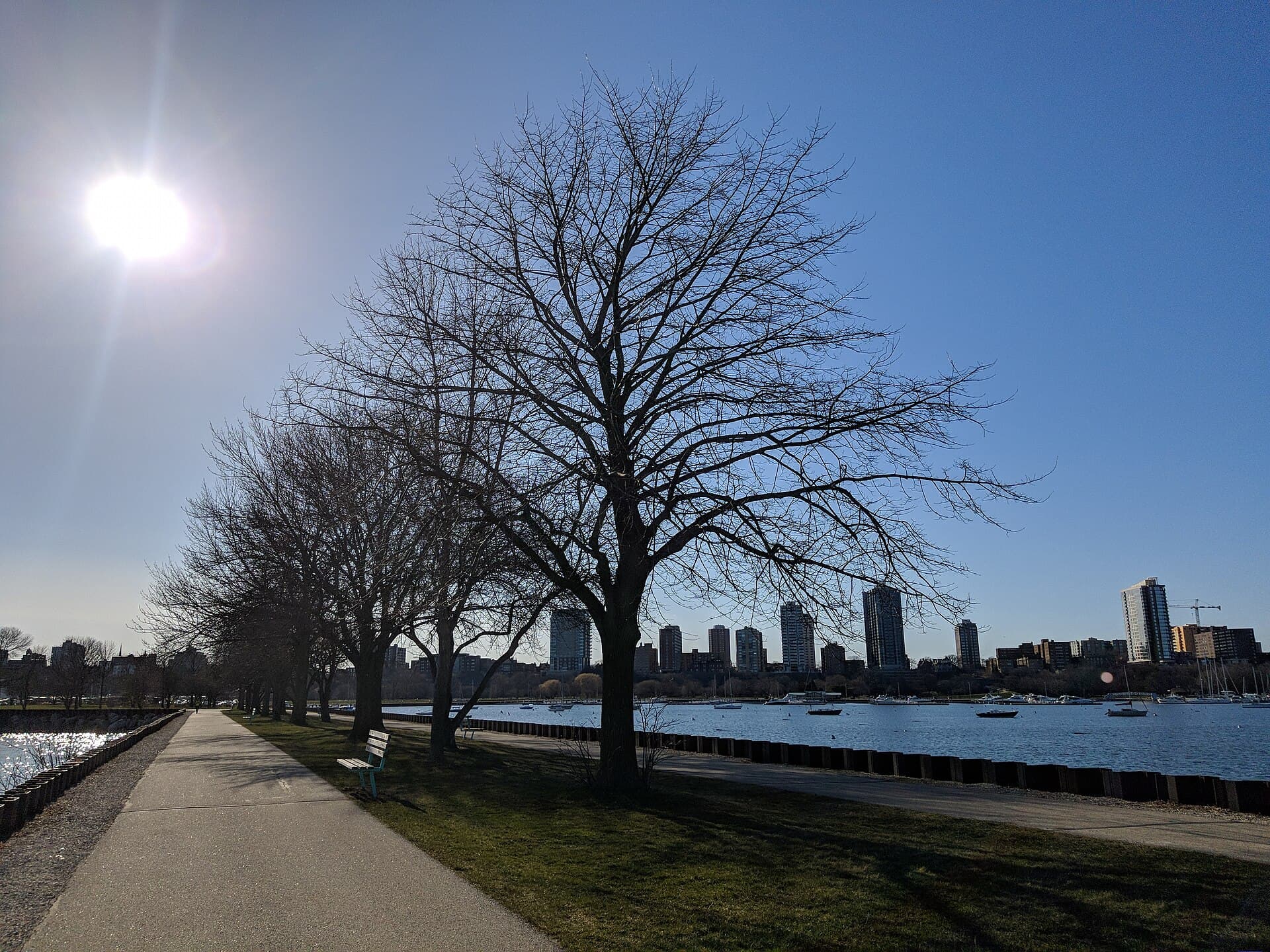 The Milwaukee lakefront skyline, Wisconsin
